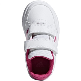 Shoes adidas Altasport Cf I Jr D96846 white violet 1 Shoes adidas Altasport Cf I Jr D96846 white violet 1