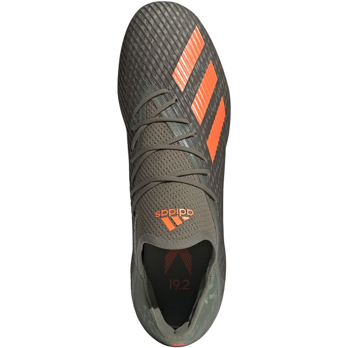 Adidas X 19.2 FG Soccer Cleats Men\'s Size 11 Green Orange Futbol Shoes EF8364 Adidas Predator Edge .1 L FG Soccer Men main image 4