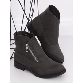 Gray suede gray boots 20195 Gray grey 5