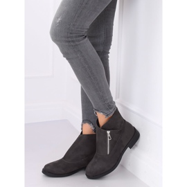 Gray suede gray boots 20195 Gray grey 2