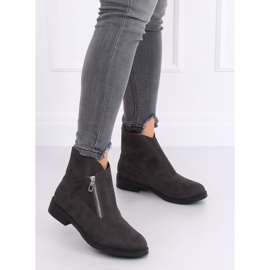 Gray suede gray boots 20195 Gray grey 1