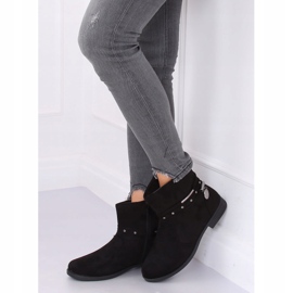 Black women's boots JC-255 Black 1