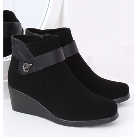 Black Ankle boots SG-350 Black 1