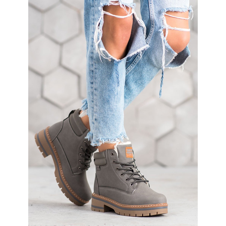 Arrigo Bello Warm hiking boots grey 2