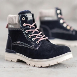 McKey Navy blue Trappers 1