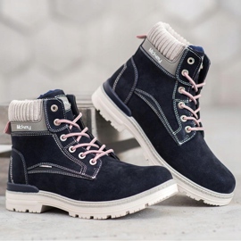 McKey Navy blue Trappers 2