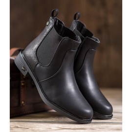SHELOVET Eco leather Chelsea boots black 2