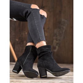 SHELOVET High suede boots black 2 SHELOVET High suede boots black 2