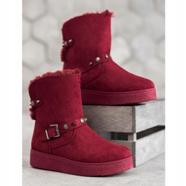 SHELOVET Mukluki With Jets red 2