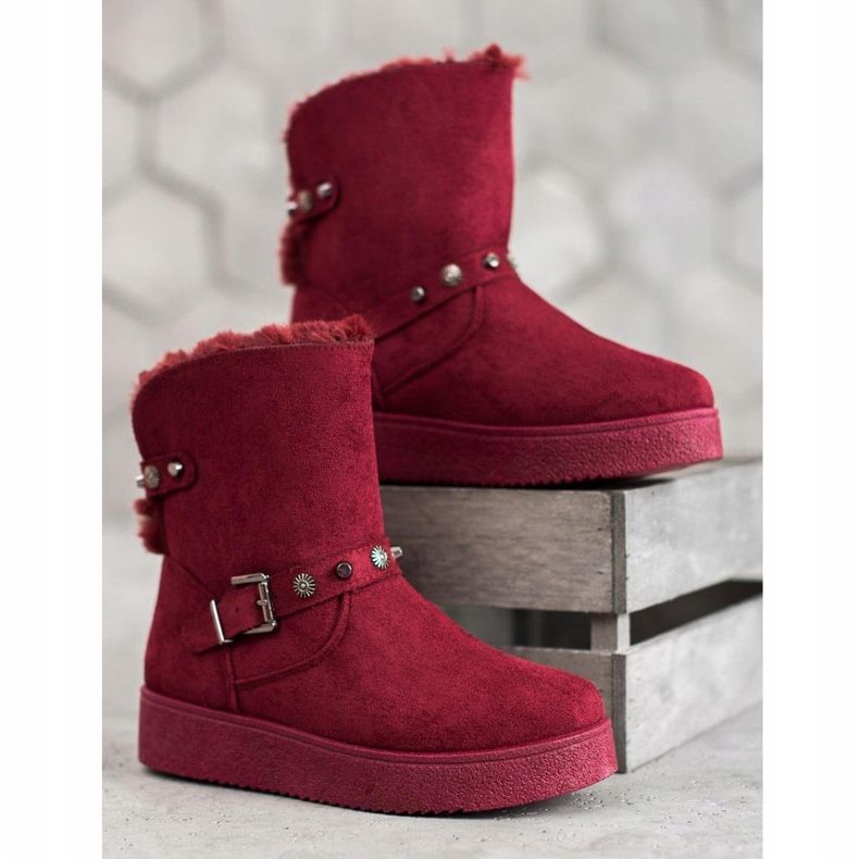 SHELOVET Mukluki With Jets red 2