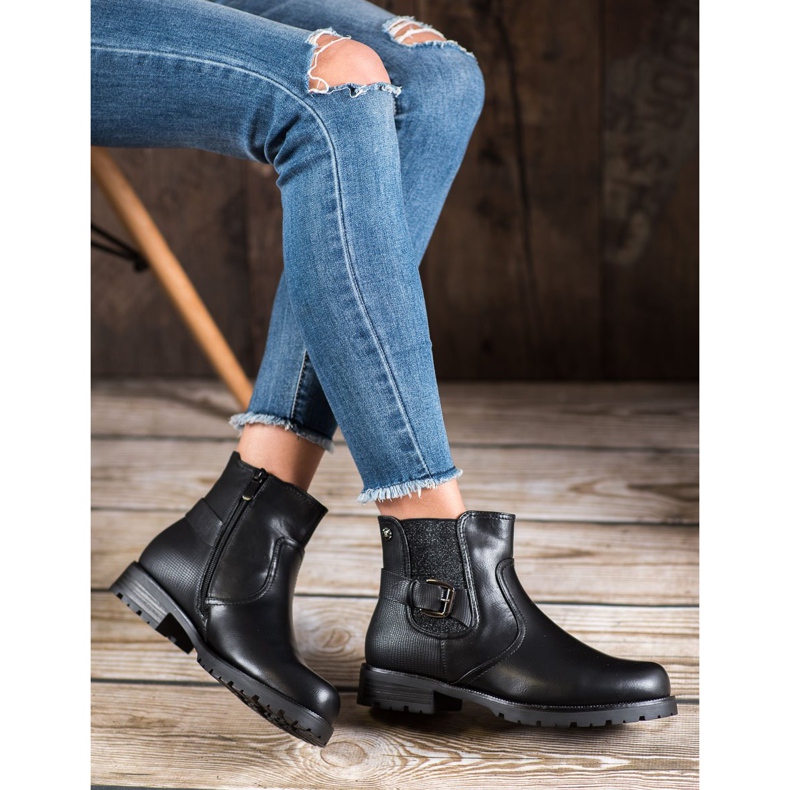 Gogo Workers With A Buckle black 1