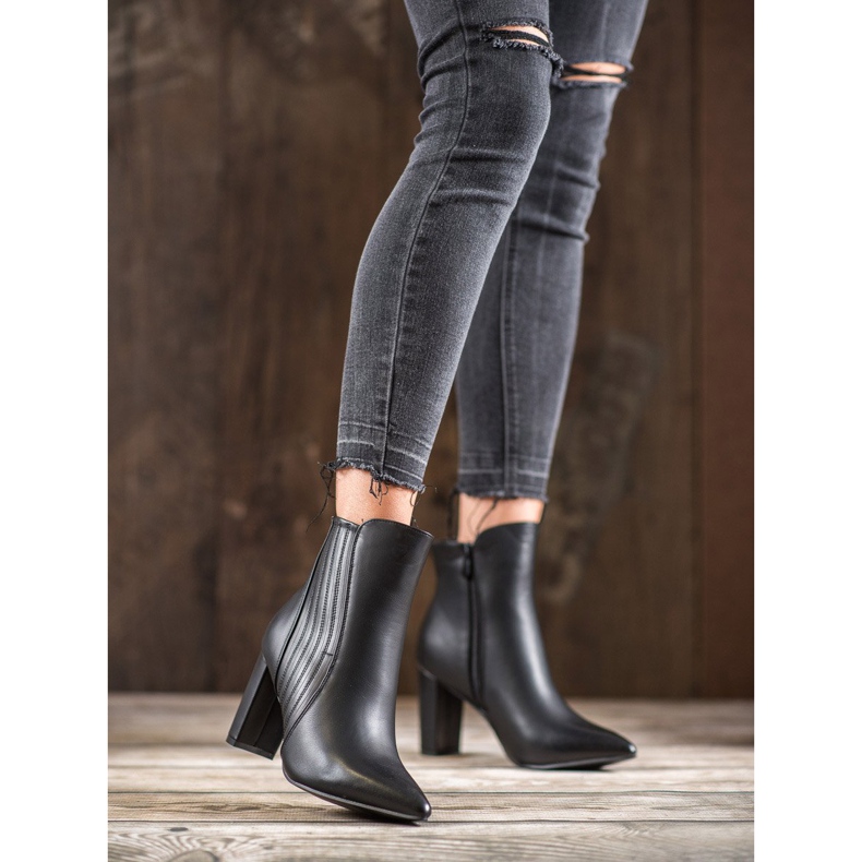 SHELOVET Sexy black boots 2