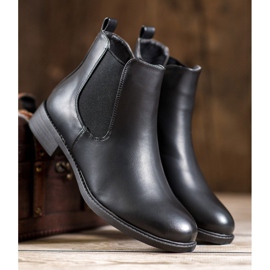 SHELOVET Classic boots with a zipper black 2