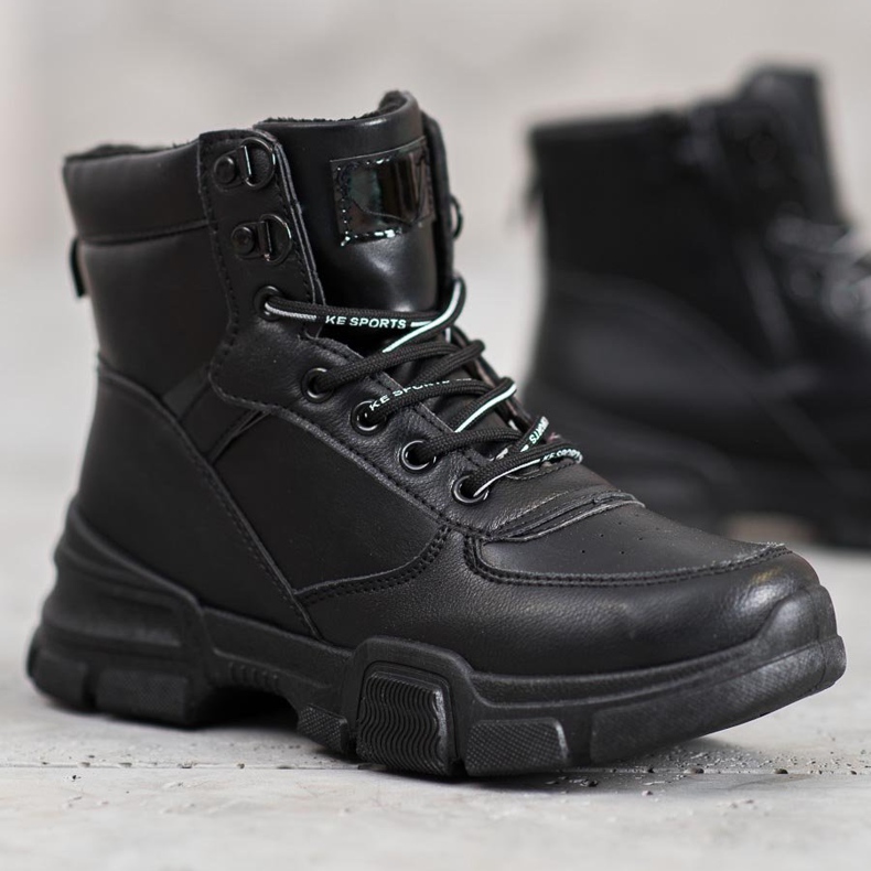 SHELOVET Boots On The Fashion Platform black 1