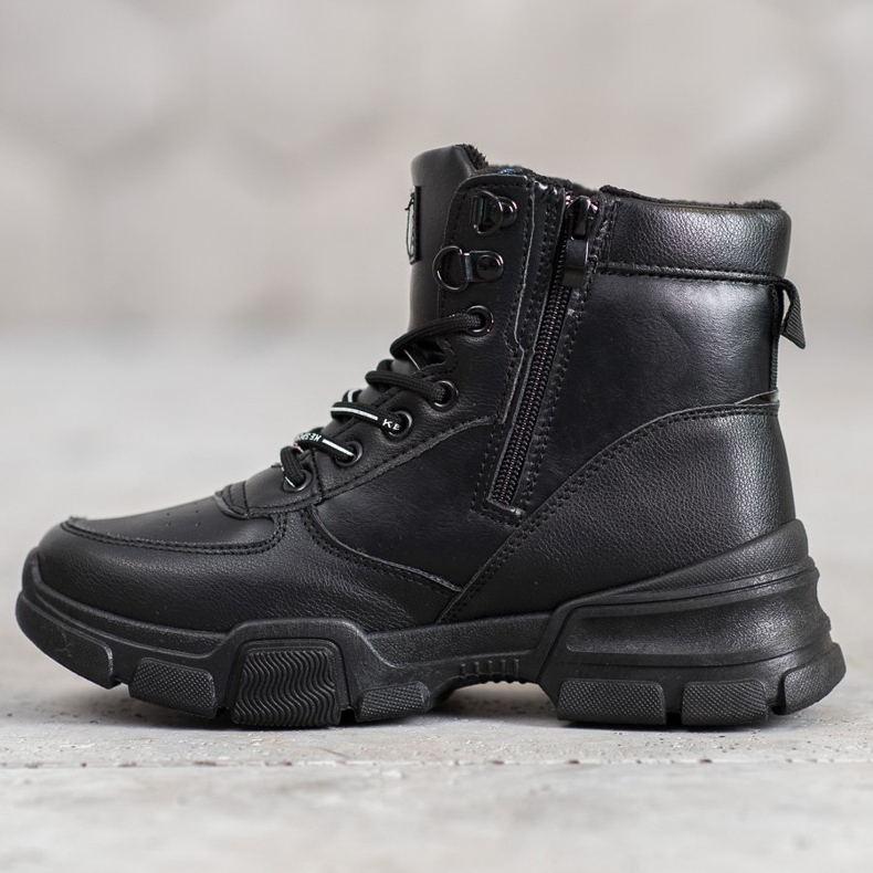 SHELOVET Boots On The Fashion Platform black 2