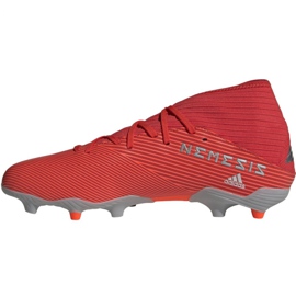 Adidas Nemeziz 19.3 Fg M F34389 football boots multicolored red 2