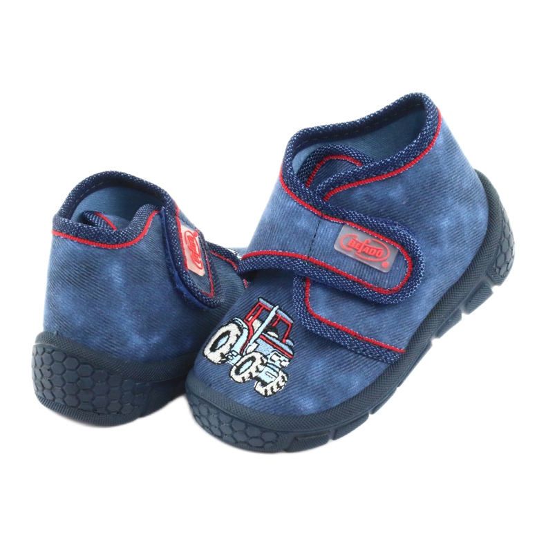 Befado children's shoes 529P027 red navy blue 4