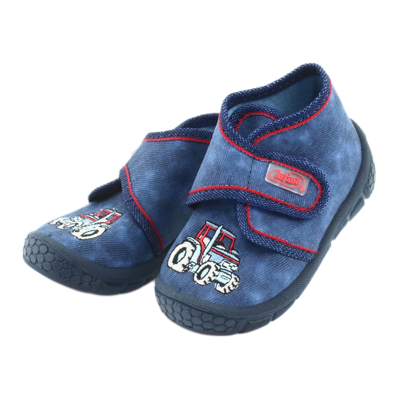 Befado children's shoes 529P027 red navy blue 3