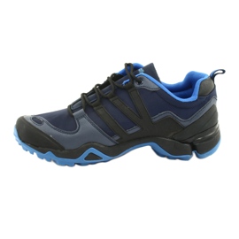 Black Atletico 8003 trainers navy blue 2