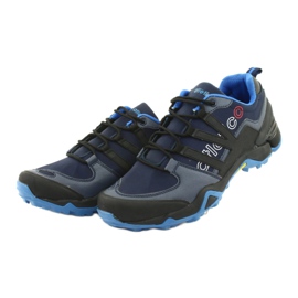 Black Atletico 8003 trainers navy blue 3