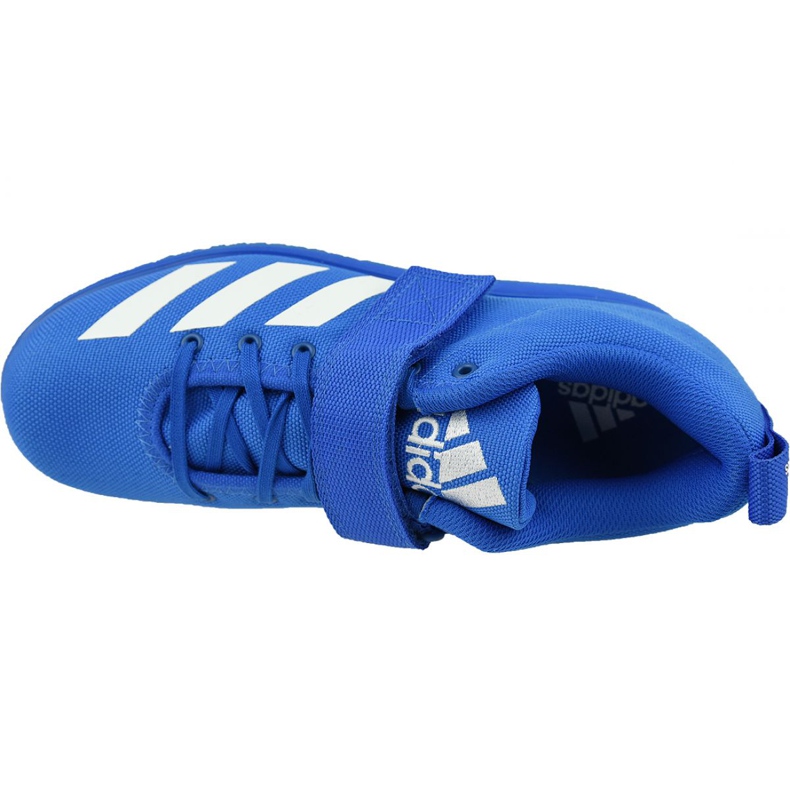 Adidas Powerlift 4 M BC0345 blue 2 Adidas Powerlift 4 M BC0345 blue 2