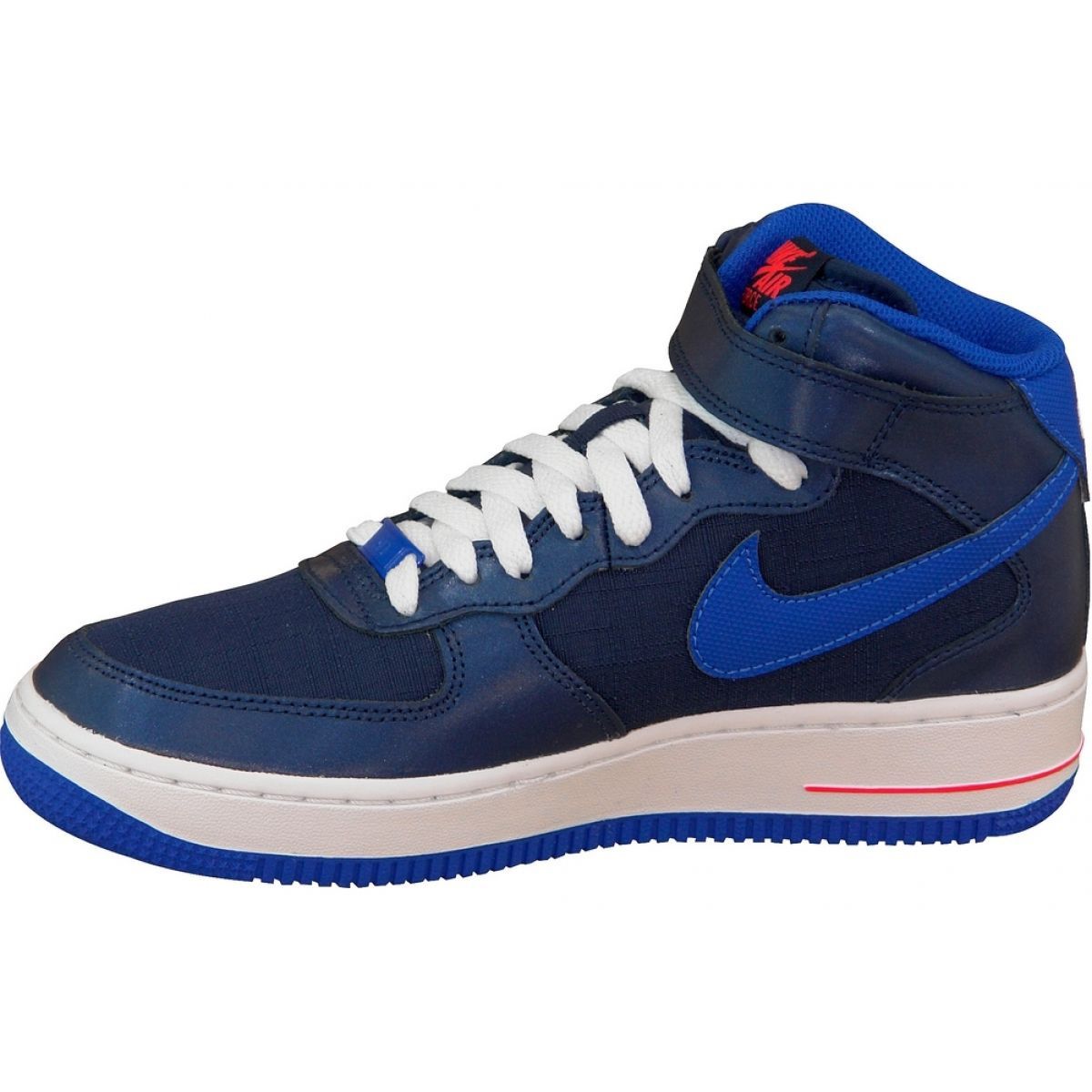 Nike Air Force 1 Mid Gs W 314195 412 shoes navy blue
