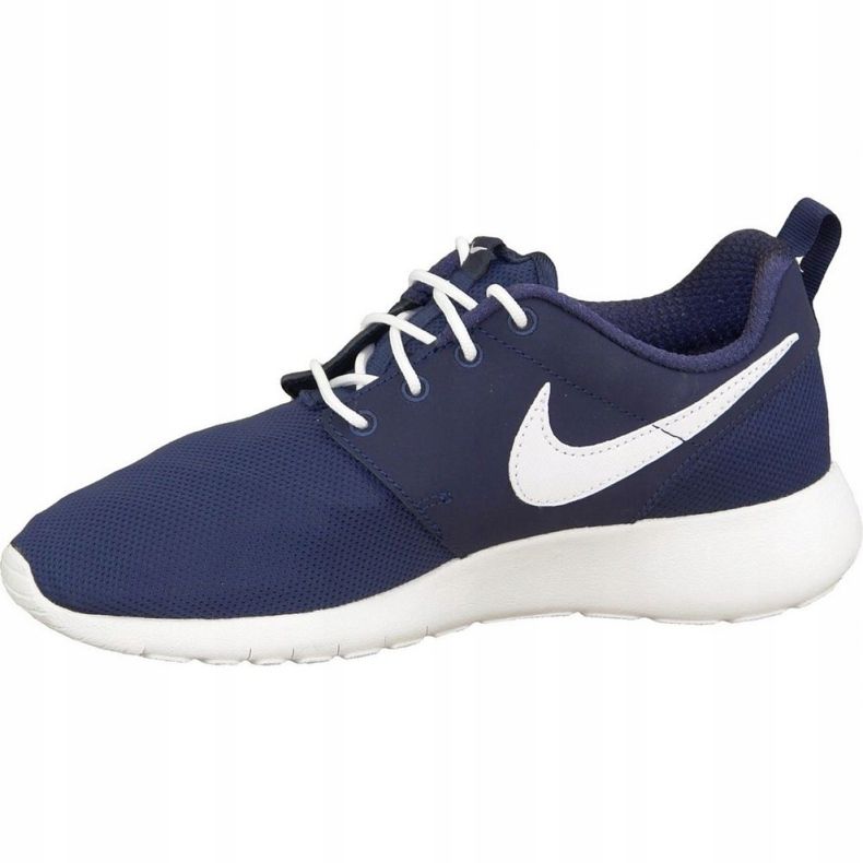Nike Roshe One Gs W 599728-416 shoes white navy blue 1 Nike Roshe One Gs W 599728-416 shoes white navy blue 1