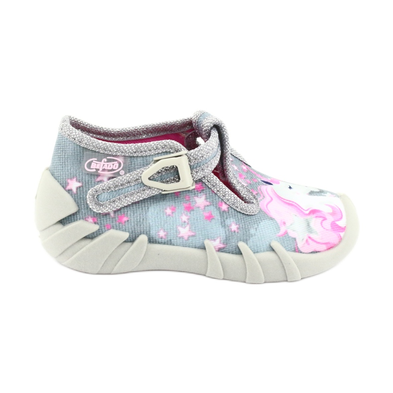 Befado children's shoes 110P363 pink grey 1