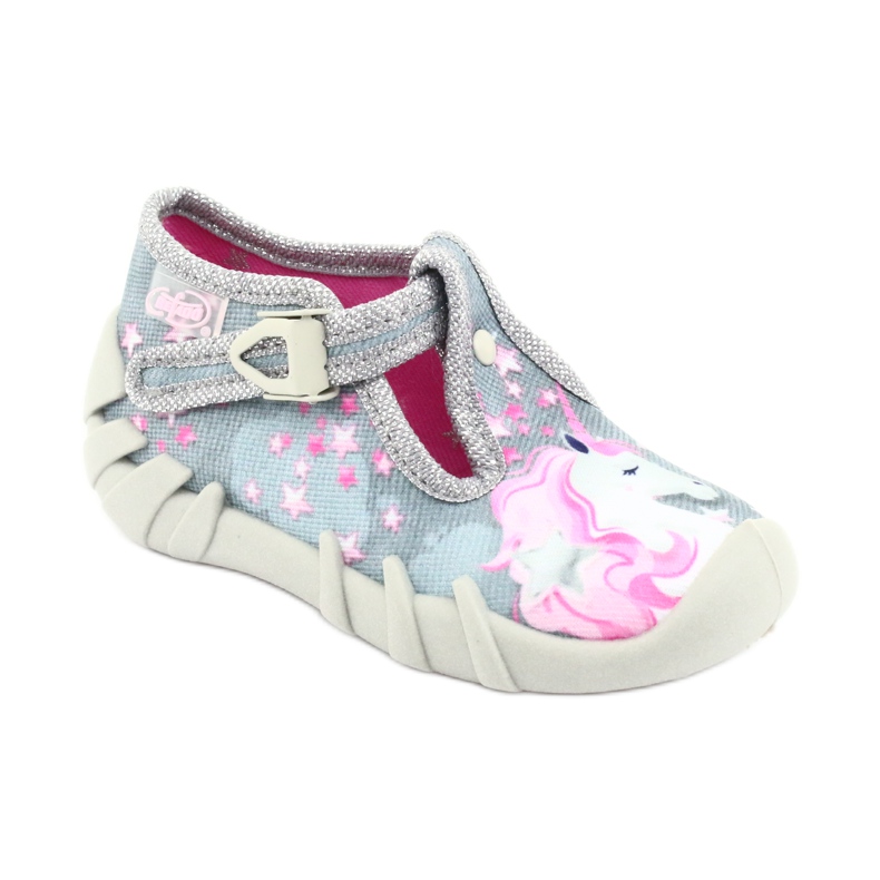 Befado children's shoes 110P363 pink grey 2