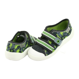 Befado children's shoes 672X067 grey green 5 Befado children's shoes 672X067 grey green 5