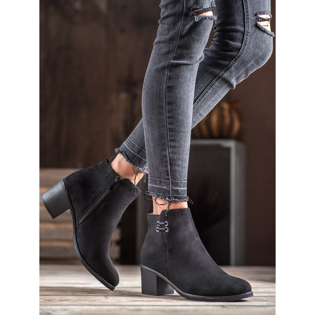 Cute no heel ankle boots clearance