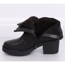 Black boots with thick soles 2097 Black 1