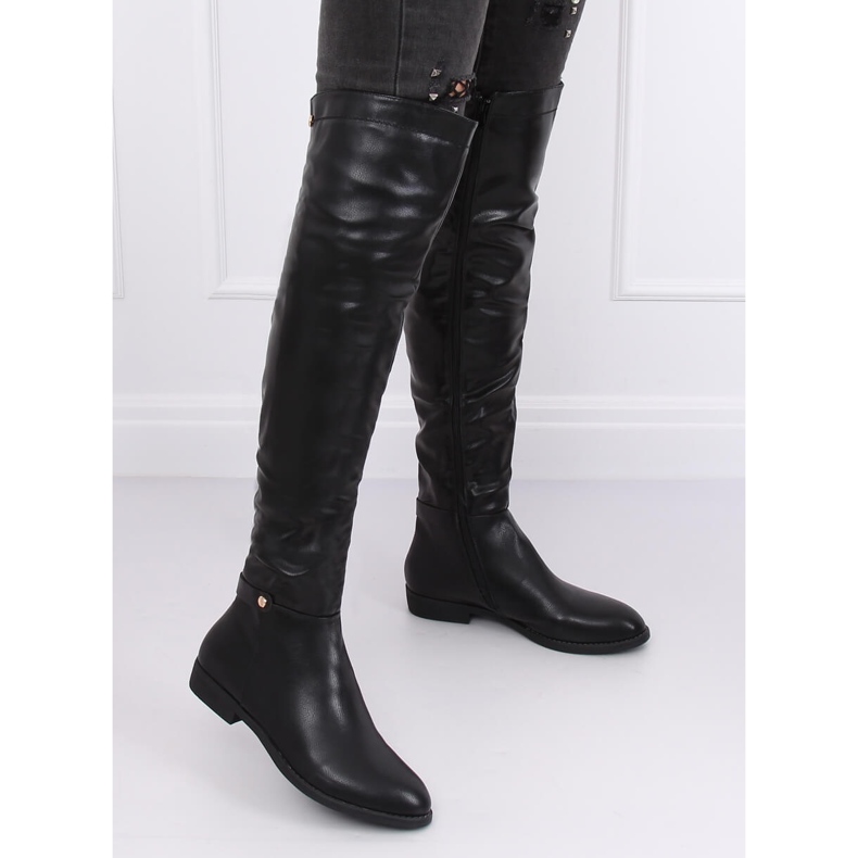 Black riding boots, black musketeers 1943-50A 2