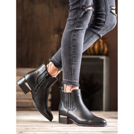 Super Mode Boots With Decorative Heel black 2