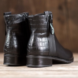 Erynn Boots With Decorative Zipper black 1