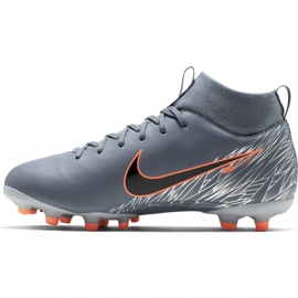 Nike Mercurial Superfly 6 Academy Mg Jr AH7337 408 soccer shoes multicolored grey 1