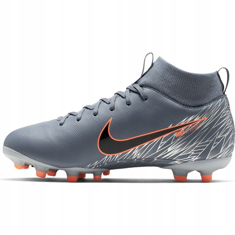 Nike Mercurial Superfly 6 Academy Mg Jr AH7337 408 soccer shoes multicolored grey 1