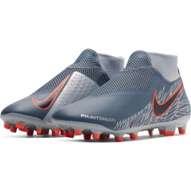 Nike Phantom Vsn Academy Df FG / MG M AO3258 408 soccer shoes multicolored grey 2
