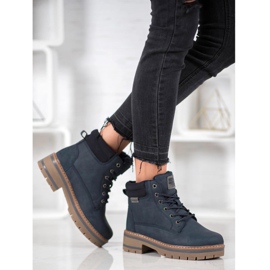 Arrigo Bello Warm hiking boots blue 1