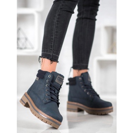 Arrigo Bello Warm hiking boots blue 2