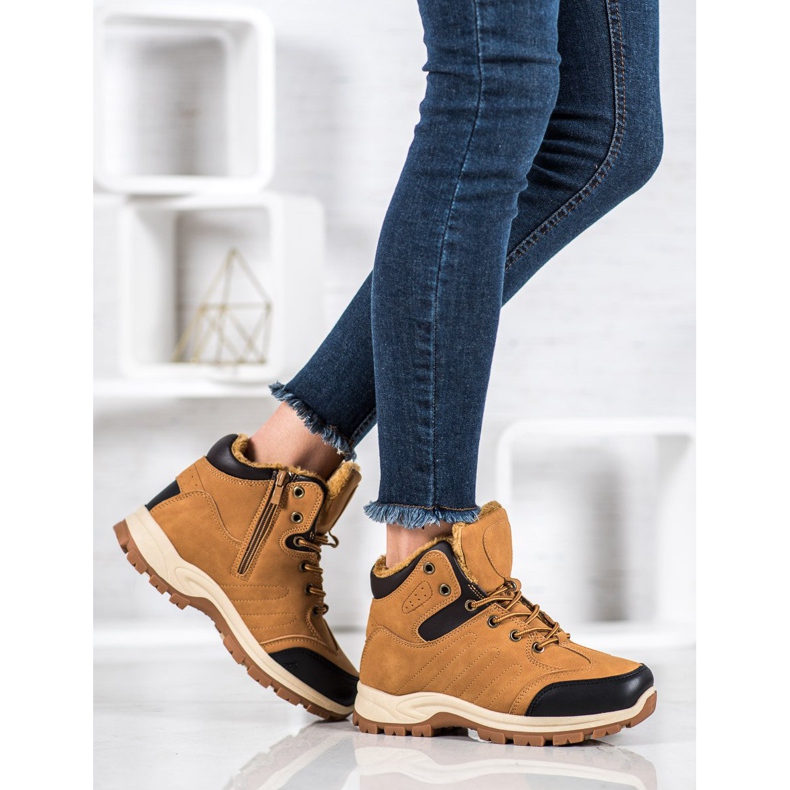 SHELOVET Insulated Sports Trappers brown 1 SHELOVET Insulated Sports Trappers brown 1