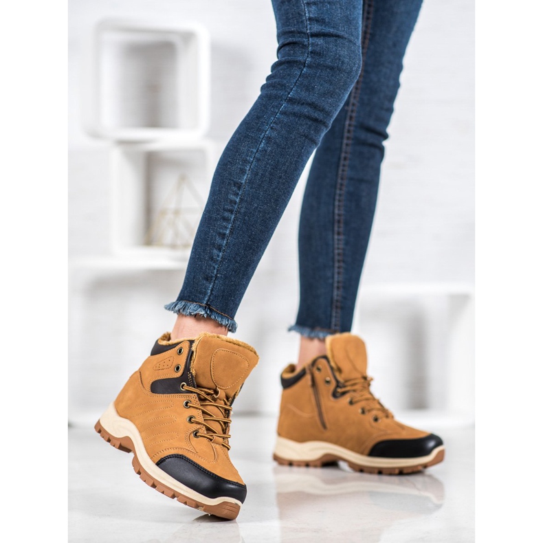 SHELOVET Insulated Sports Trappers brown 2 SHELOVET Insulated Sports Trappers brown 2