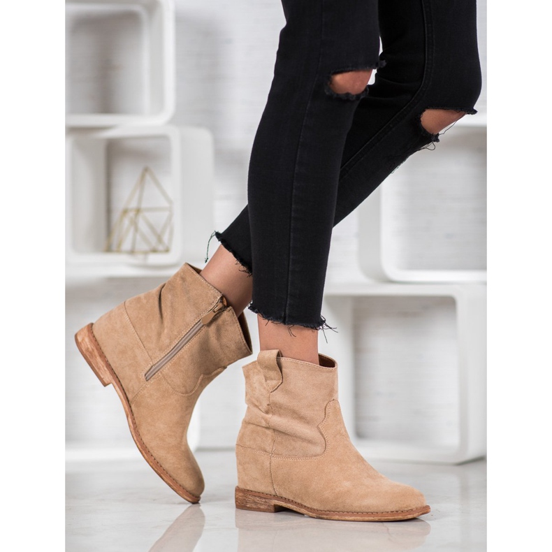 Bella Paris Cowboy boots on a wedge multicolored 1