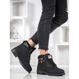 SHELOVET Trappers With Ornate Lock black 1