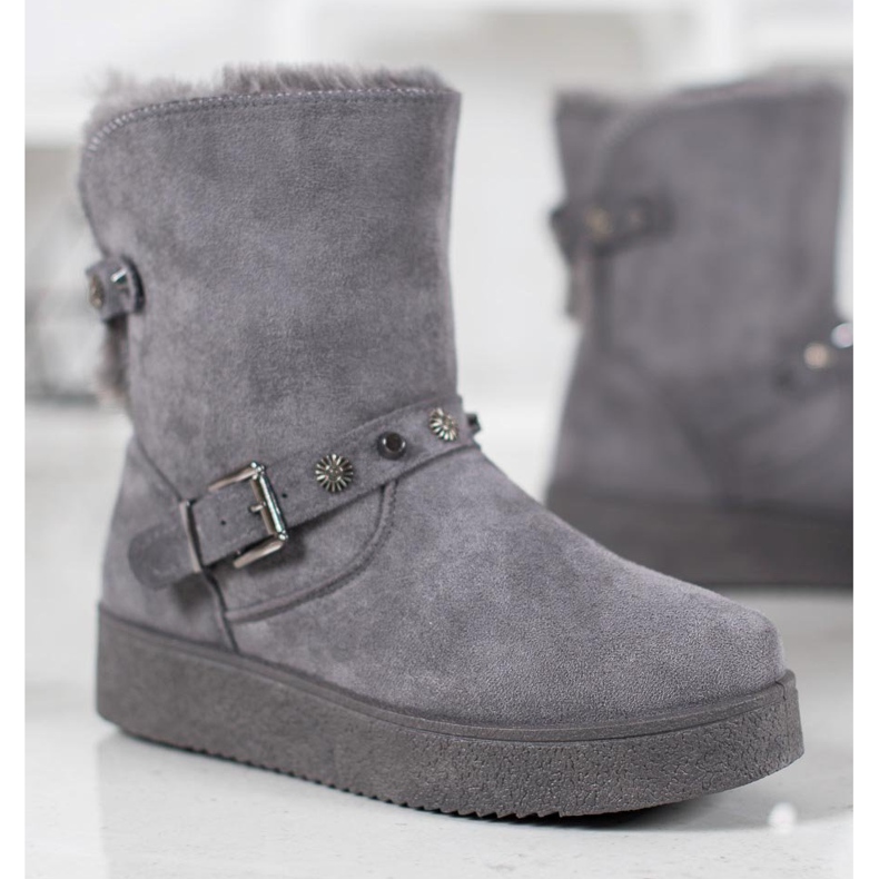 SHELOVET Mukluki With Jets grey 1