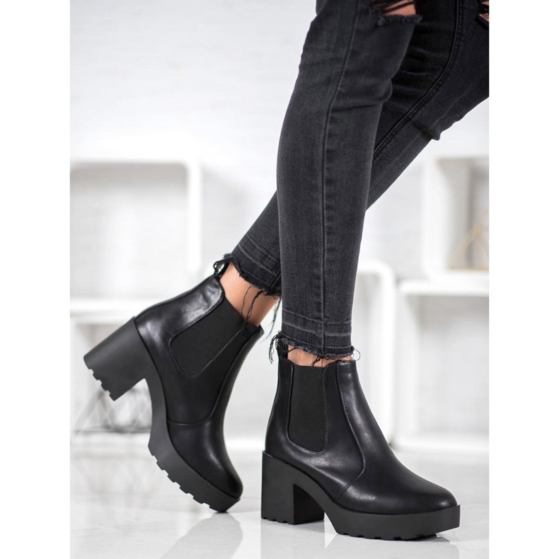 Weide Fashion Chelsea Boots black 1 Weide Fashion Chelsea Boots black 1