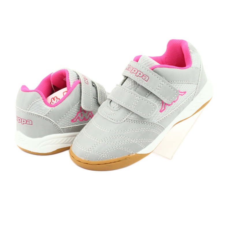 Kappa Kickoff Jr 260509K 1522 shoes pink grey 4