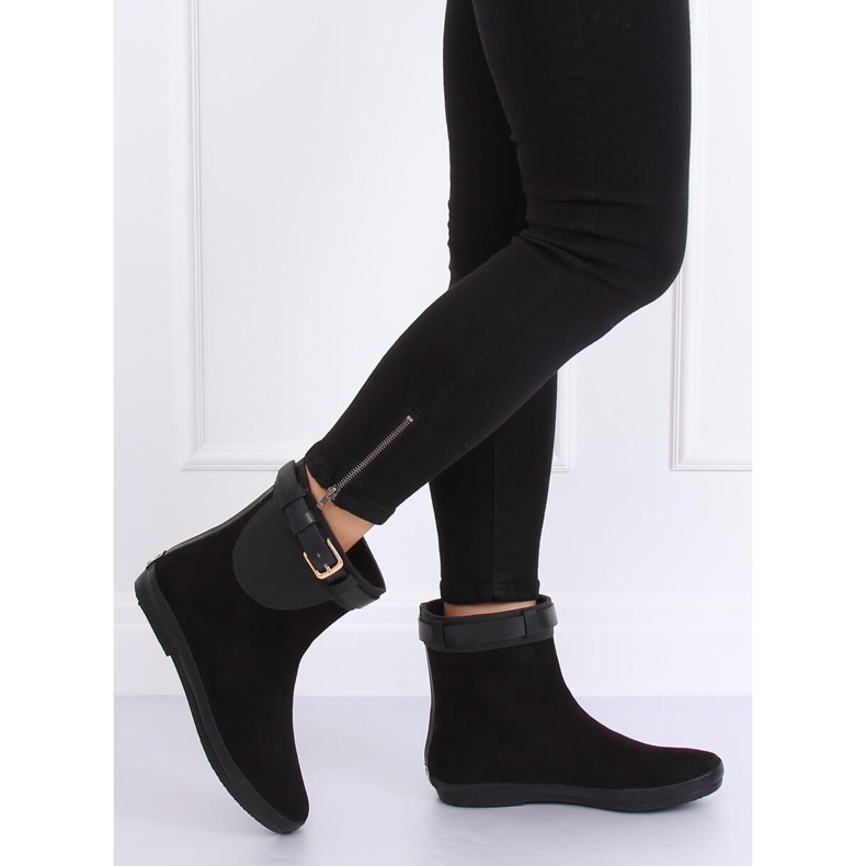 Black women's galoshes K1890101 Negro 1