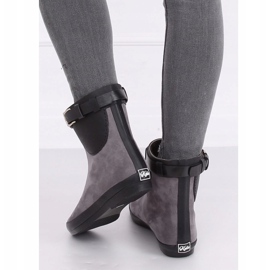 Gray galoshes for women K1890101 Gris grey 2 Gray galoshes for women K1890101 Gris grey 2