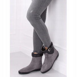 Gray galoshes for women K1890101 Gris grey 1 Gray galoshes for women K1890101 Gris grey 1